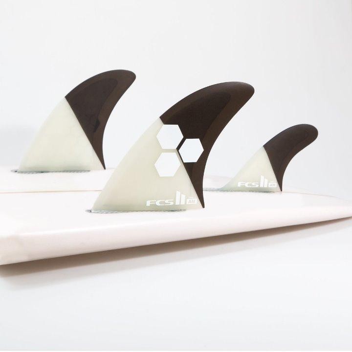 FCS2 AM TWIN PC FIN XL GREY FCS II エフシーエス サーフィン フィン
