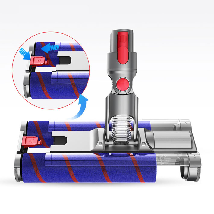 Dyson ダイソン 掃除機 ダブルソフトローラークリーナーヘッド