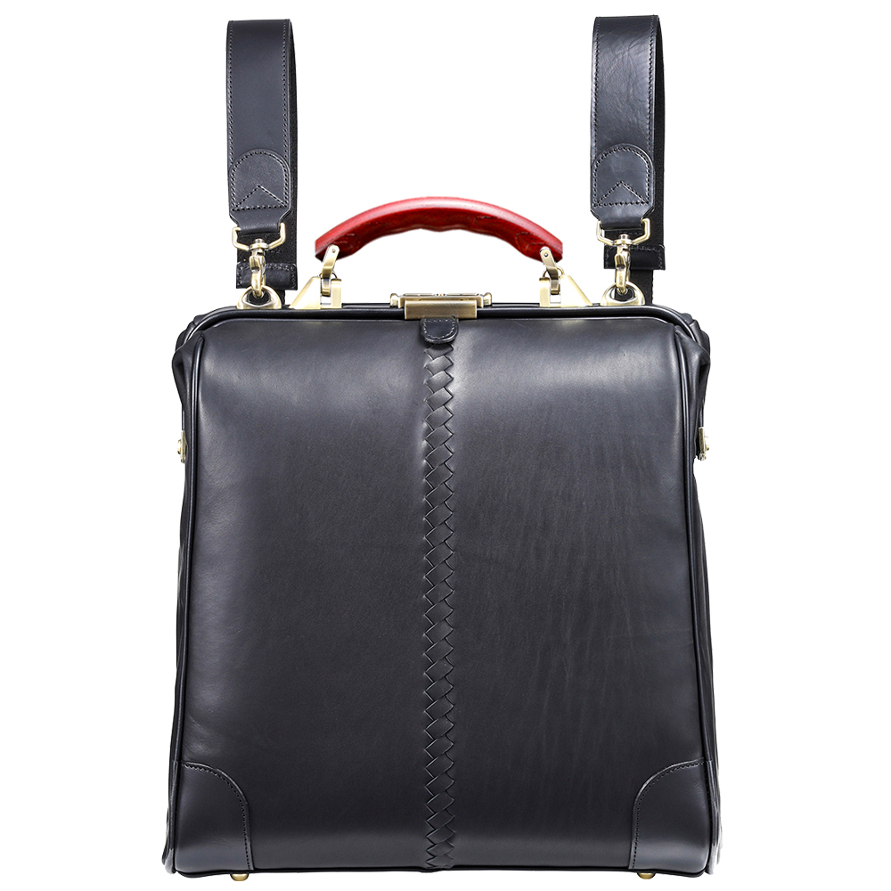 【カリン木手SET】ダレスバッグ ダレスバック 本革 豊岡 日本製 リュック メンズ ビジネスリュック ビジネスバッグ【Y3MP　馬革】 | YOUTA | 01