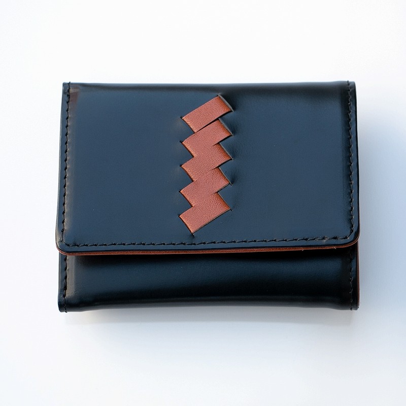 姫路産の牛革を使用したグロスレザー３つ折り財布 | YOUTA | 03