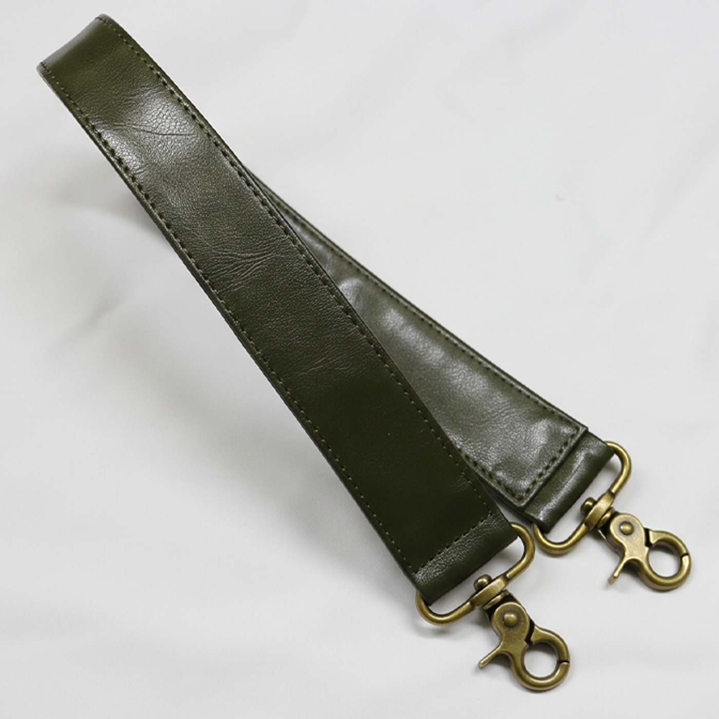 【ダレス購入者限定】ダレスバッグ付属品 肩掛けストラップ オリーブ 合皮 全長59cm 交換用 スペア 脇抱え ビジネスバッグ youta Y43 | YOUTA | 01