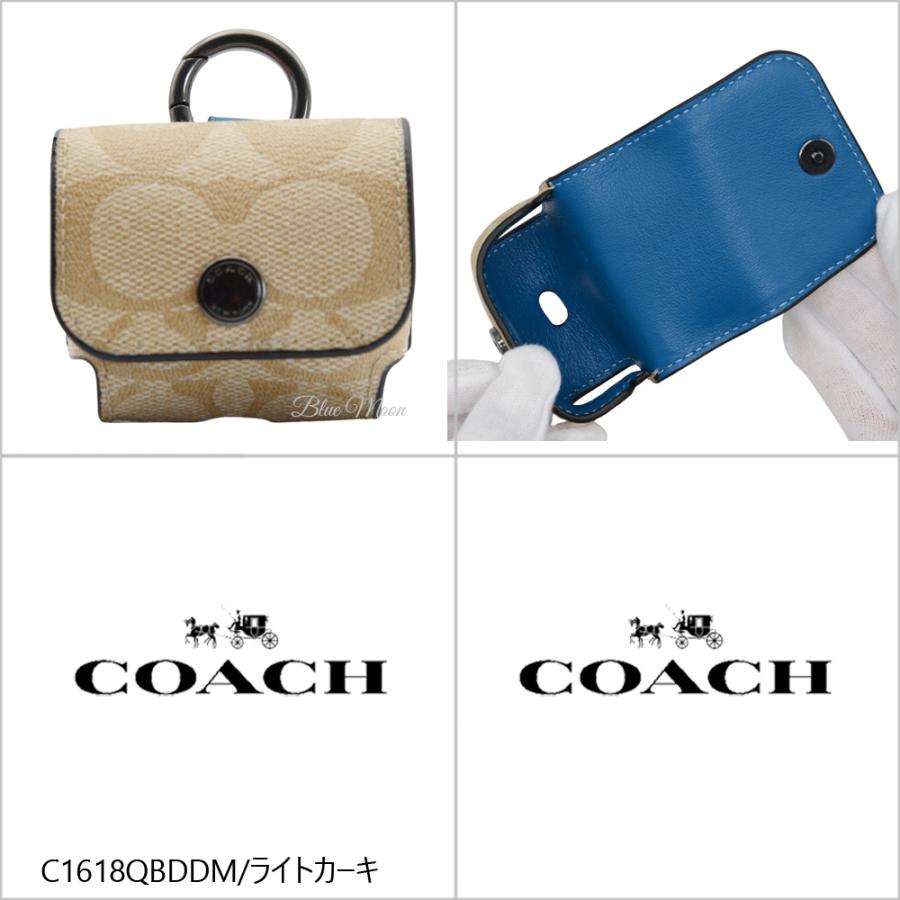 コーチ COACH AirPods Proケース エアポッズ ケース キーリング付属 メンズ レディース C1618 アウトレット  コーチBOXでギフト選択OK