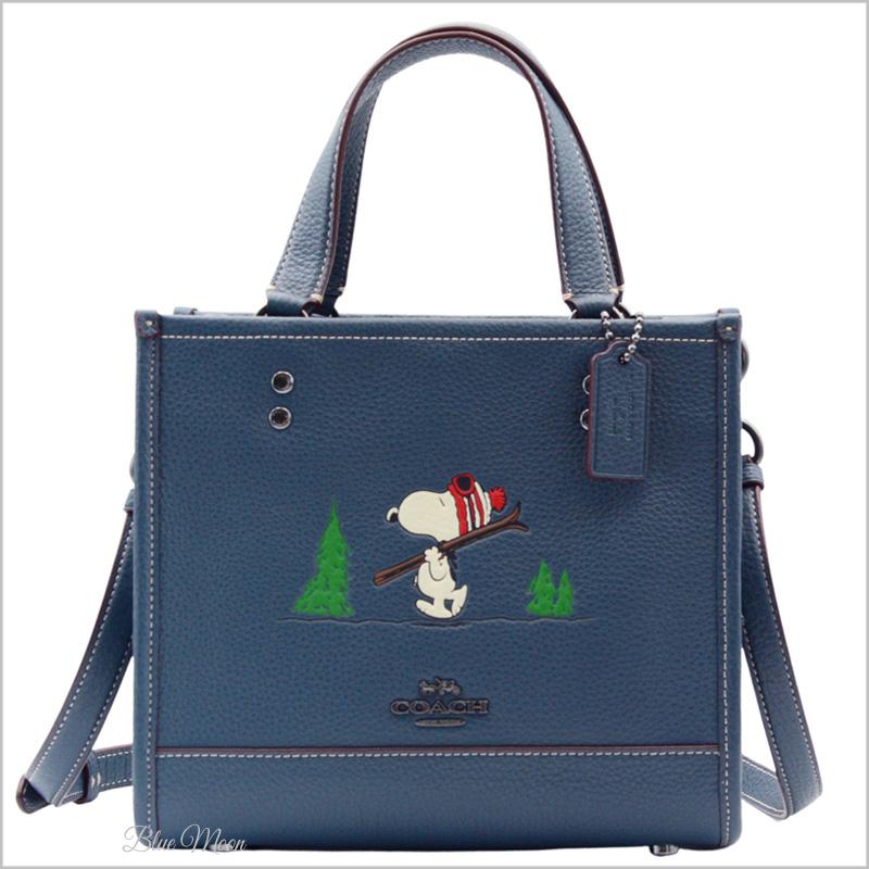 コーチ COACH X PEANUTS スヌーピー バッグ ハンドバッグ