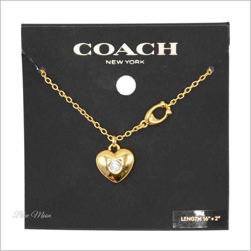 コーチ COACH ネックレス レディース ペンダント アクセサリー ハート