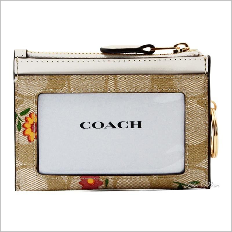 コーチ COACH コインケース レディース カードケース キーケース 花柄