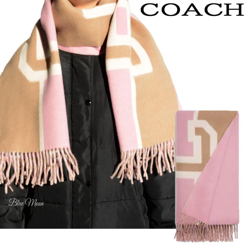 コーチ COACH マフラー レディース ストール カシミヤ 100