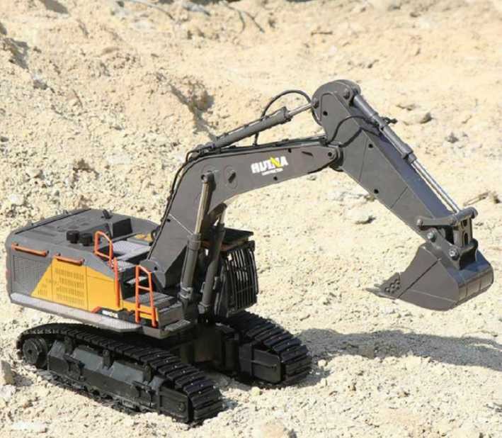 油圧ショベル 人気 ラジコン RC 22CH Huina1592 重機 完成品 1/14