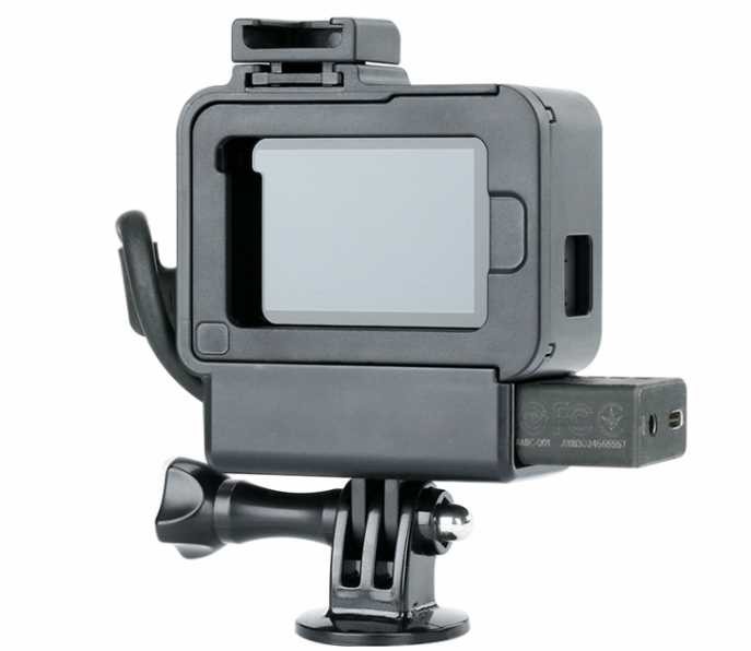 Gopro Hero 5/6/7用 3.5mmマイクアダプターホルダー ULANZI V2 Vlog