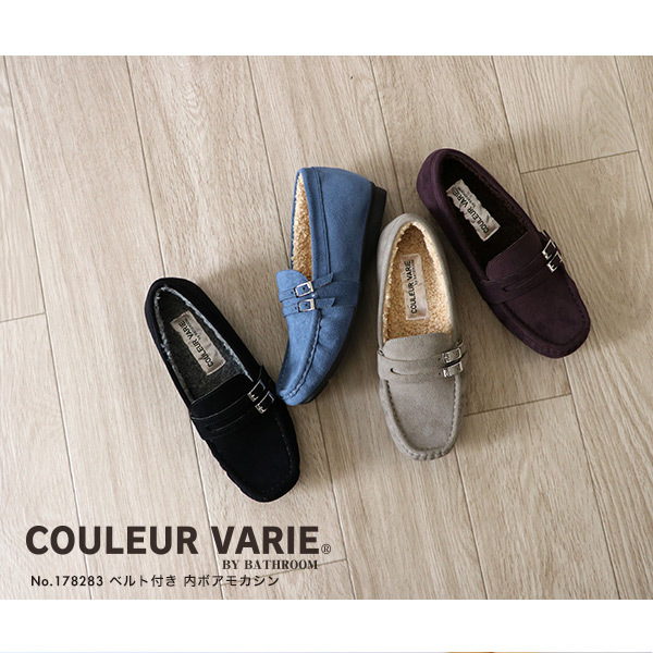 新品未使用 クロールバリエ 3WAY  エアリーモカシン(モカシン ローファー No.474281C クロールバリエ×ことりっぷ モカシンローファー