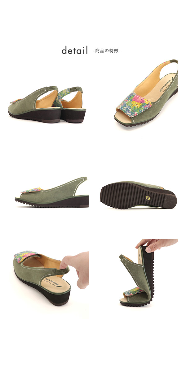 COULEUR VARIE オープントゥサンダル オープントゥパンプス