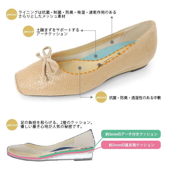 COULEUR VARIE パンプス 痛くない 内反小趾 幅広 甲高 外反母趾