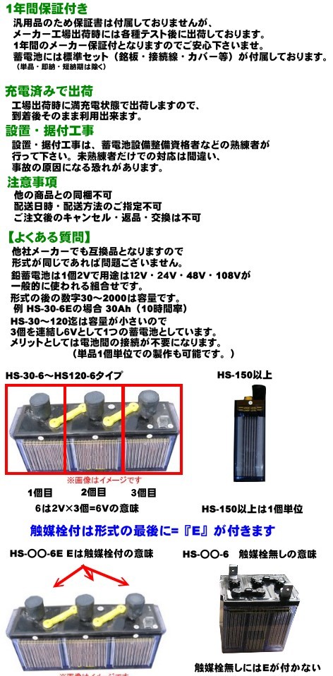 UP400-12R【エナジーウィズ】（昭和電工・日立化成・新神戸） 150Ah 