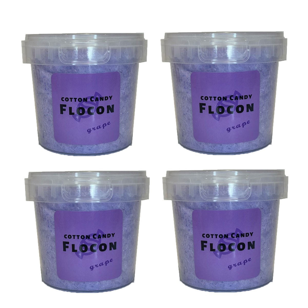 COTTON CANDY FLOCON コットンキャンディ わたあめ 4個セット
