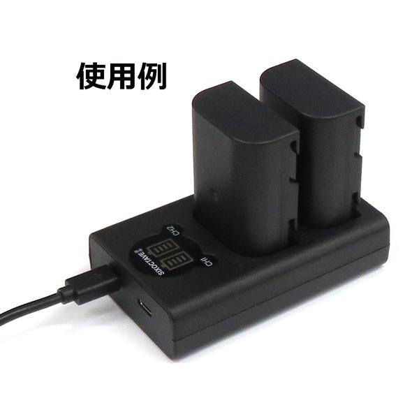 Panasonic DMW-BLF19 パナソニック 互換バッテリー 2個と 互換