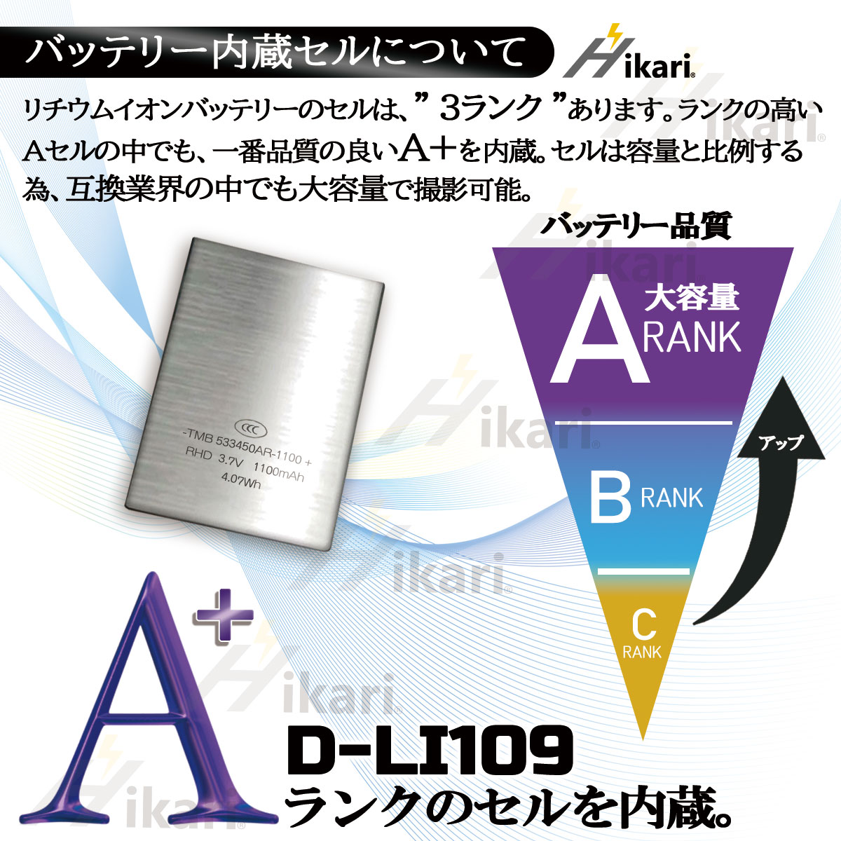 D-LI109 ペンタックス 互換バッテリー1個 互換充電器（USB充電式）1個 ACアダプター1個の3点セット 大容量 コンセント充電対応 K-r/ K-30/ K-50/ K-S1/ K-S2｜batteryginnkouhkr｜04