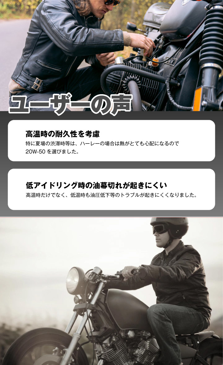 SUPER NATTO（スーパーナット） ハーレー専用エンジンオイル 20W-50
