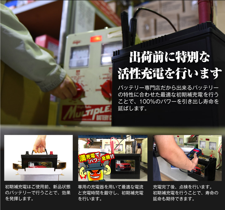SUPER NATTO 自動車バッテリー ボルボ 専用バッテリー