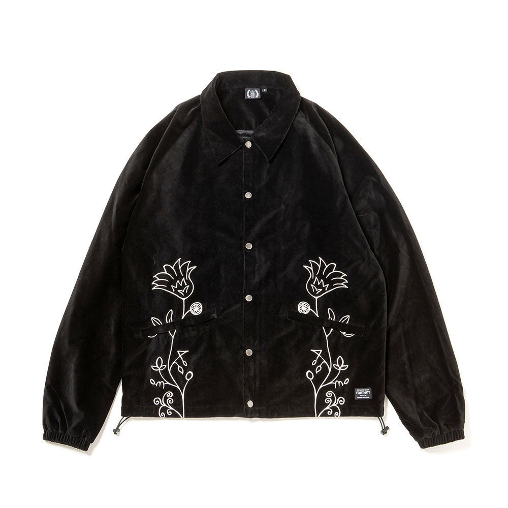 430（fourthirty） フォーサーティー VELOUR COACH JACKET 25-002 2025