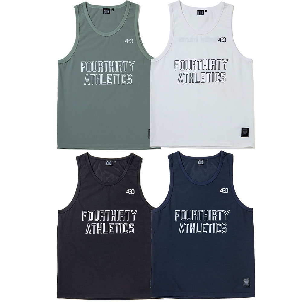 430 FOURTHIRTY フォーサーティー MESH TANK TOP 25-090 2025年6