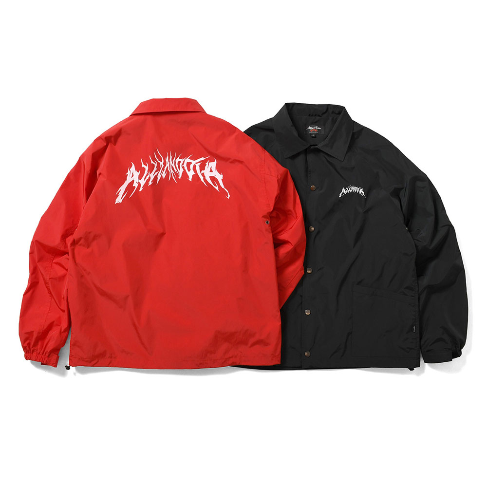 ALIバンド#コーチジャケットALIENLIBERTYINTERNATIONAL Ally&Dia（アリーアンドダイア） LOGO COACH JACKET AD22AW001