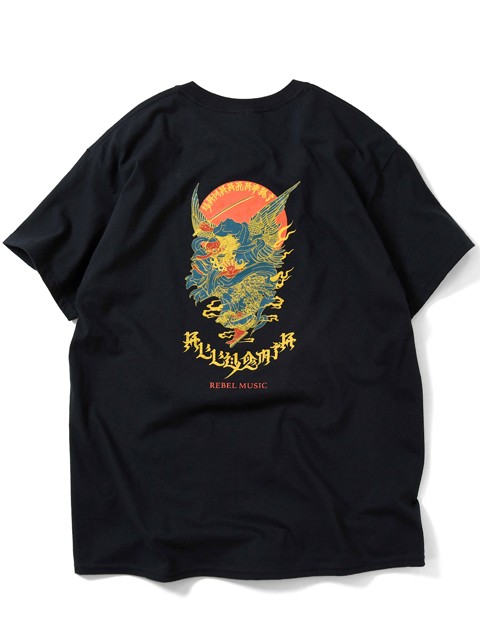 ALLY&DIA Ally and Dia アリーアンドダイア 山嵐 Short Sleeve TEE インナー TENGU S/S TEE  AD19SP001 STREET ストリート系 おしゃれ モテる かっこいい : ally-3 : BATTLELINE - 通販 -  Yahoo!ショッピング