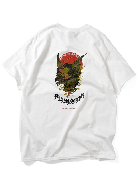 ALLY&DIA × 山嵐 TENGU S/S TEE 半袖 Tシャツ-