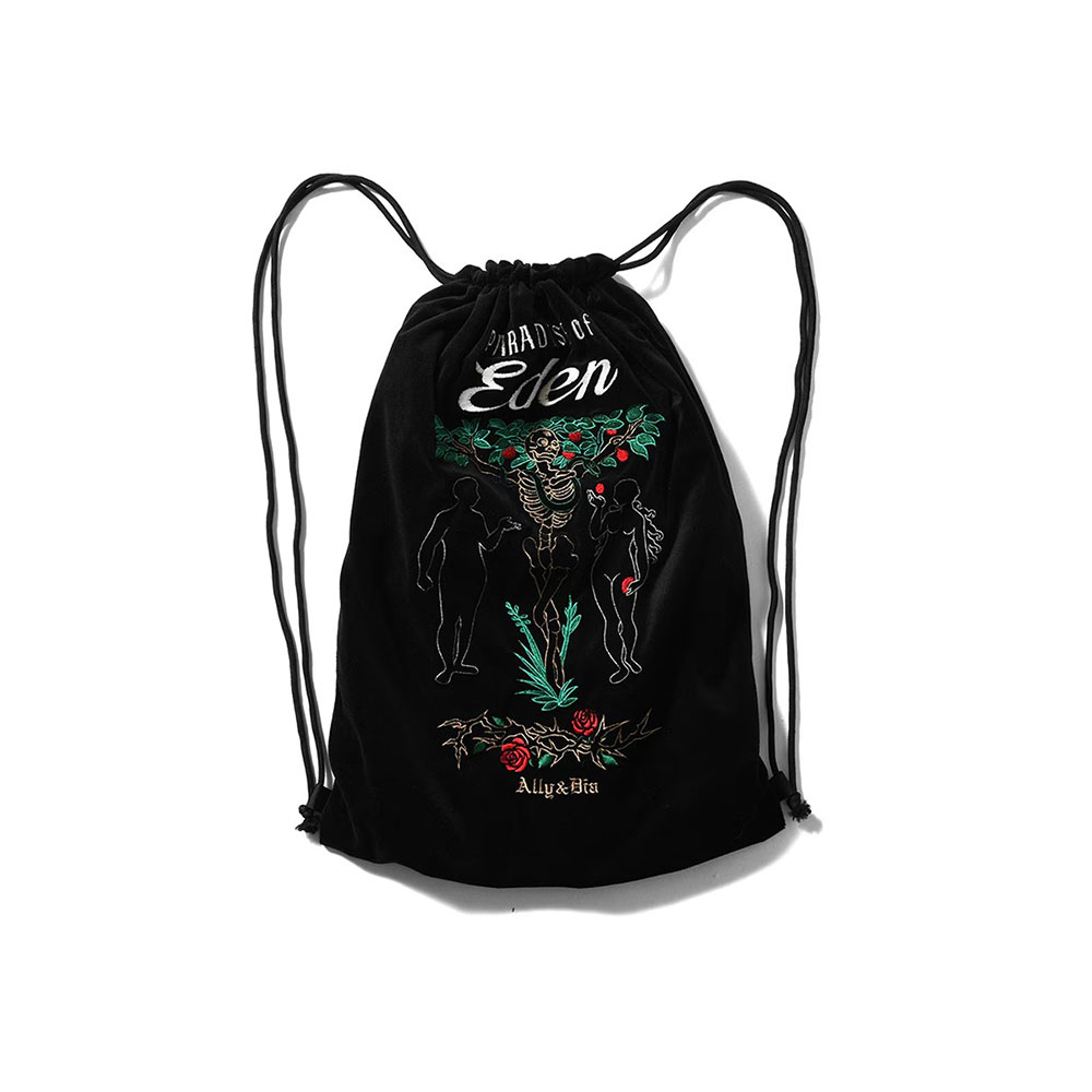 Ally&Dia（アリーアンドダイア） PARADICE OF EDEN VELOUR KNAPSACK