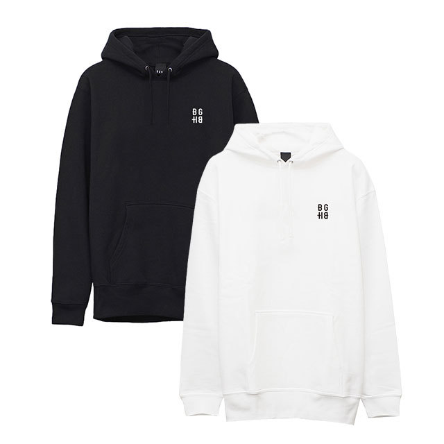 BAGARCH バガーチ Pullover Hoodie スクエア ロゴ パーカー SQUARE