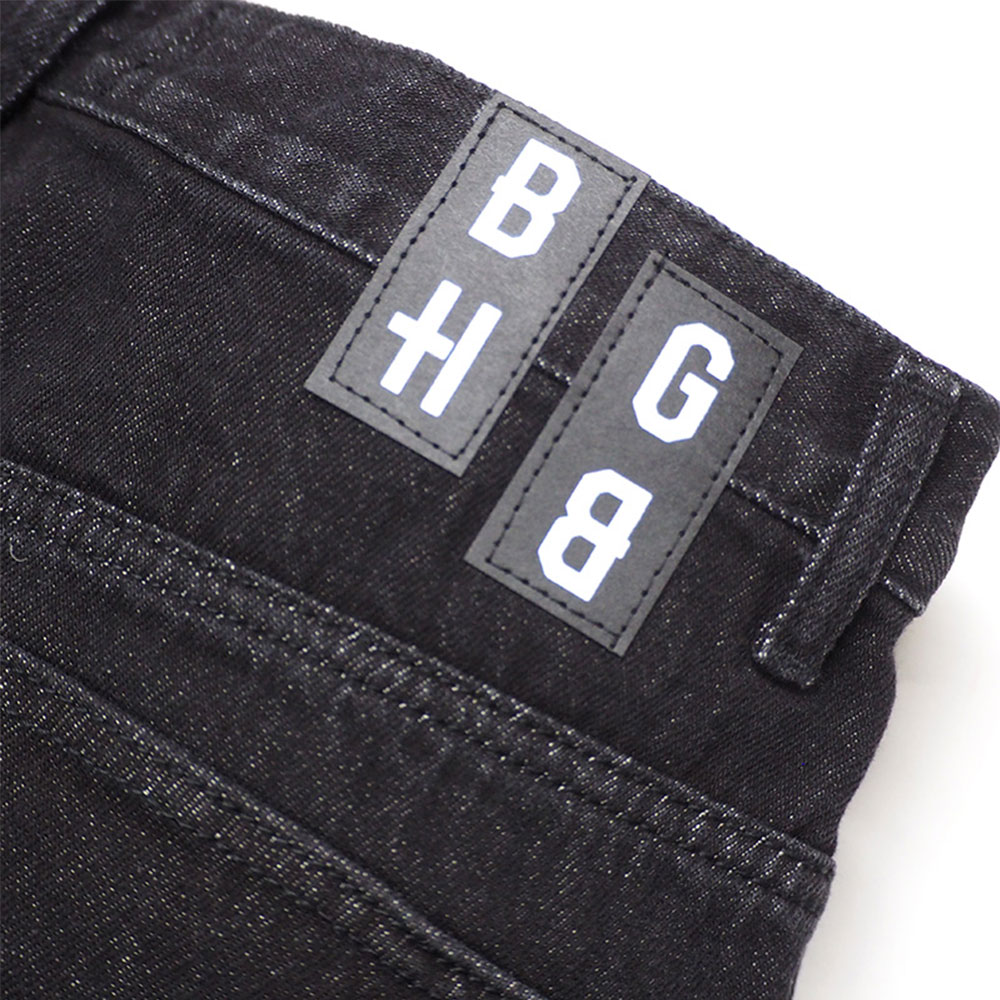 BAGARCH バガーチ WIDE BLACK DENIM PANTS BH-1498 デニムパンツ