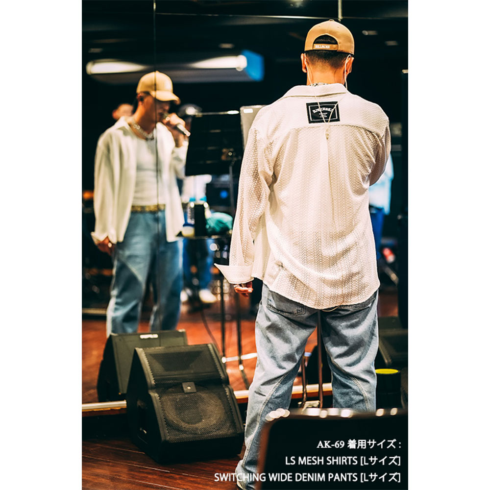 BAGARCHバガーチ　LS MESH SHIRTS bagarch LS MESH SHIRTS