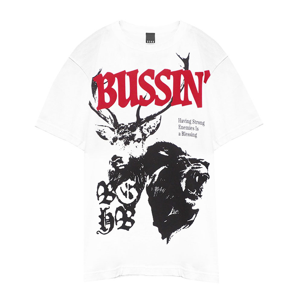 BAGARCH バガーチ BUSSIN'-TS BH-1550 Tシャツ 半袖 HIP HOP