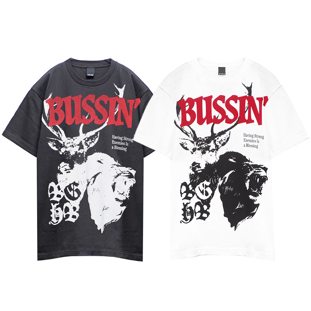 BAGARCH バガーチ BUSSIN'-TS BH-1550 Tシャツ 半袖 HIP HOP