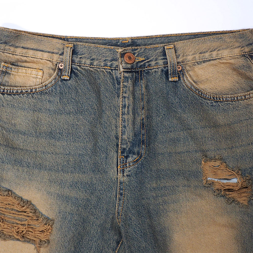 BAGARCH（バガーチ） VINTAGE CRASH DENIM PANTS BH-1574 デニムパンツ