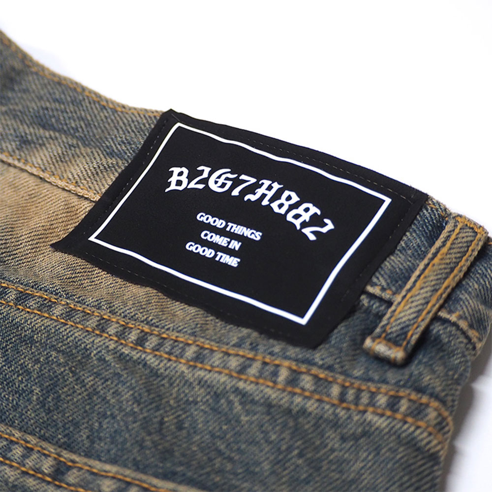 BAGARCH（バガーチ） VINTAGE CRASH DENIM PANTS BH-1574 デニムパンツ