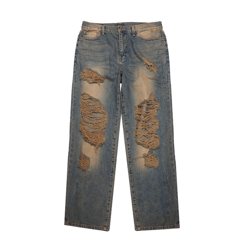 BAGARCH バガーチ　デニム　ダメージ BAGARCH（バガーチ） VINTAGE CRASH DENIM PANTS BH-1574 デニムパンツ