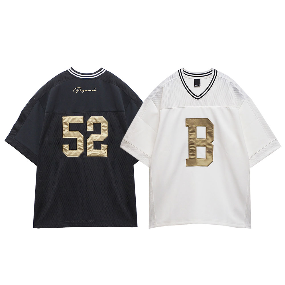 フットボールシャツ　エルボーパッチ ジャジースポート｜80フットボールTシャツ（BLK） – PATRICK