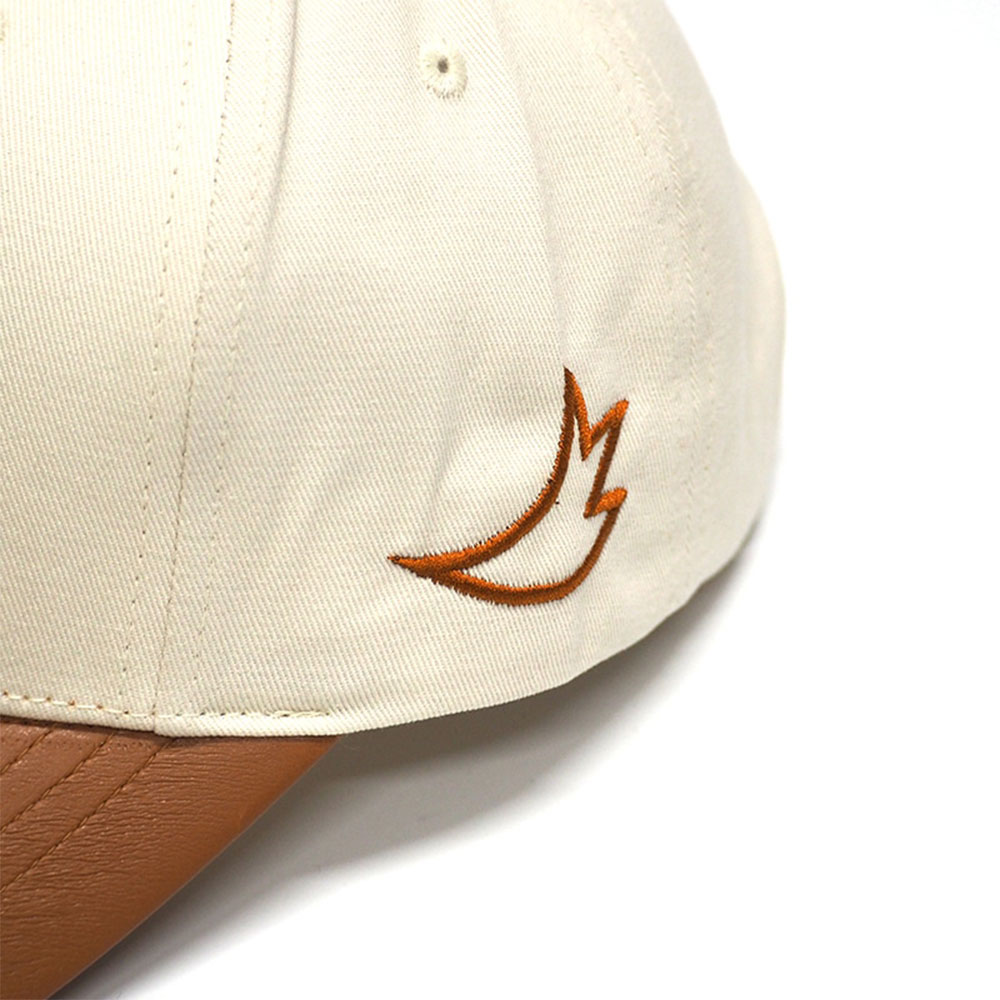 BAGARCH（バガーチ） PU LEATHER VISOR 6 PANEL CAP -WESTERN- BH-1663