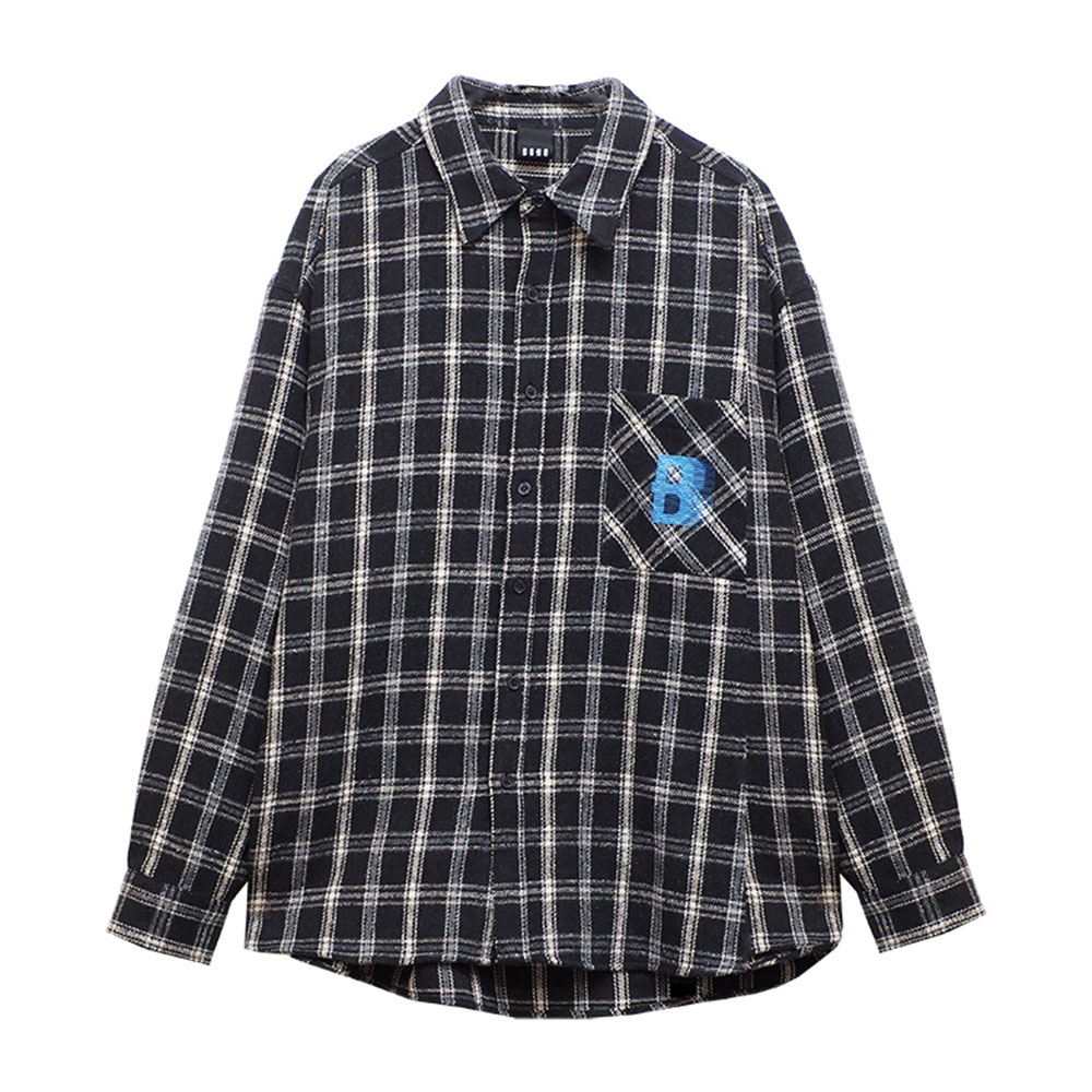 BAGARCH（バガーチ） PLAID FLANNEL SHIRTS BH-1682 フランネルシャツ