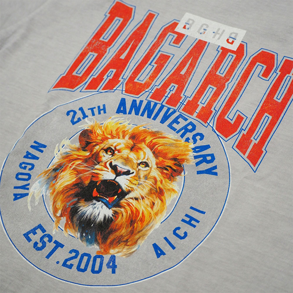 BAGARCH（バガーチ） 21TH ANNIV-TS BH-1725 Tシャツ 半袖 21周年