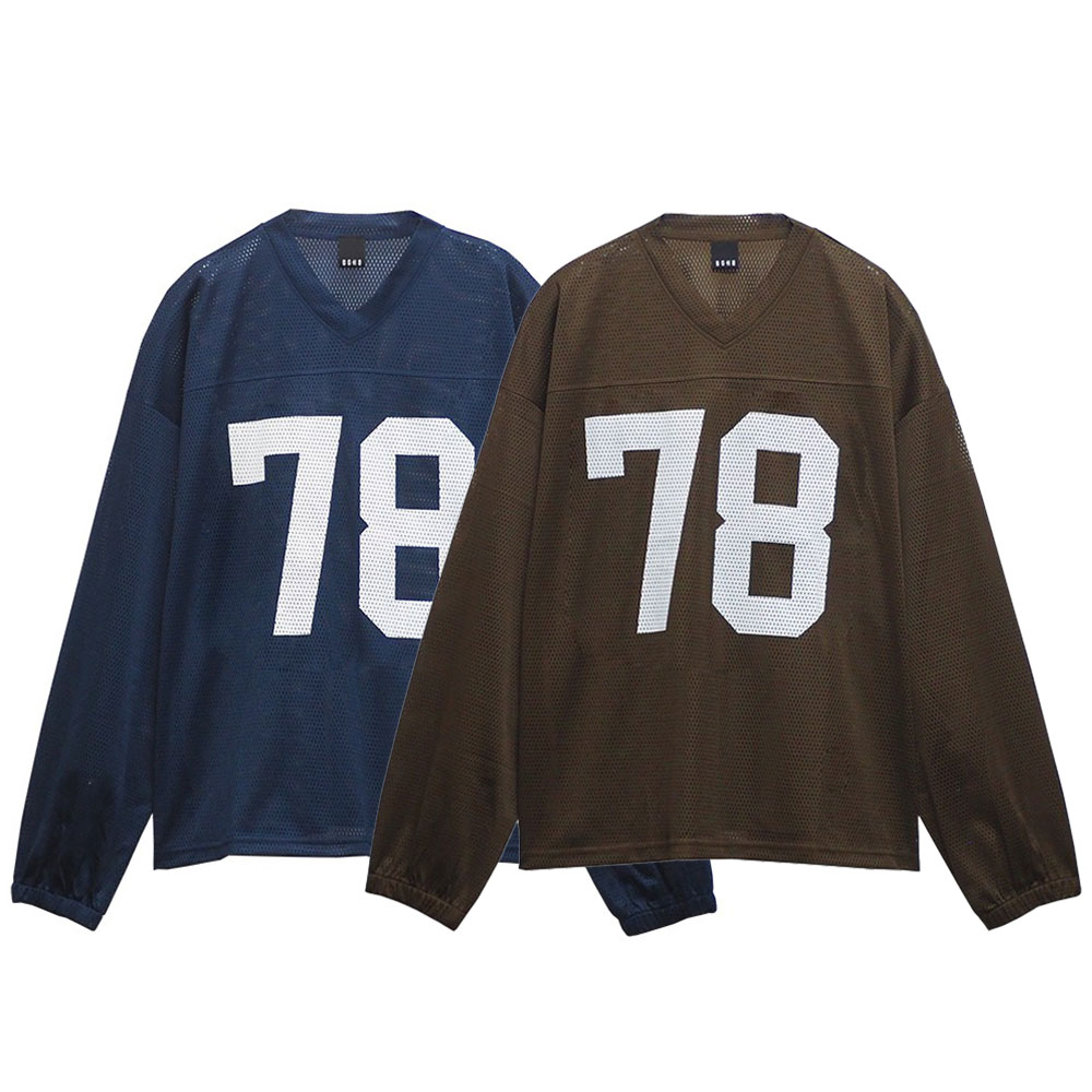 BAGARCH（バガーチ） MESH LS FOOTBALL SHIRTS BH-1746 フットボール