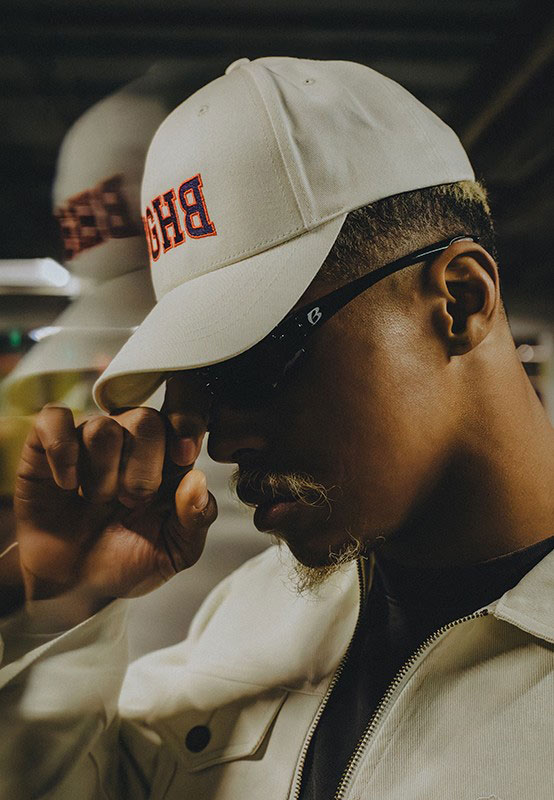 BAGARCH（バガーチ） 6 PANEL CAP -COLLEGE- BH-1750 6パネルキャップ