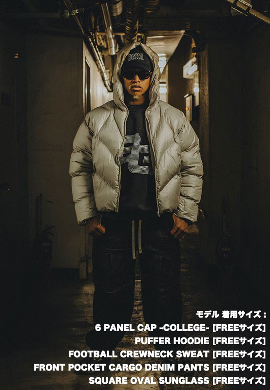 BAGARCH（バガーチ） PUFFER HOODIE BH-1753 ダウンジャケット