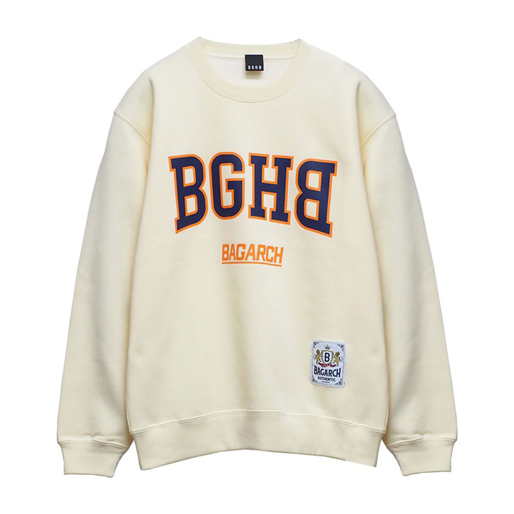 BAGARCH（バガーチ） COLLEGE CREWNECK SWEAT BH-1758 スウェット