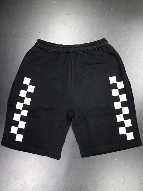 BAGARCH バガーチ チェッカーパターン スウェットショーツ ハーフパンツ CHECKER PATTERN SHORTS BH-1014 ak69  ak-69 hiphop ストリート系 ファッション