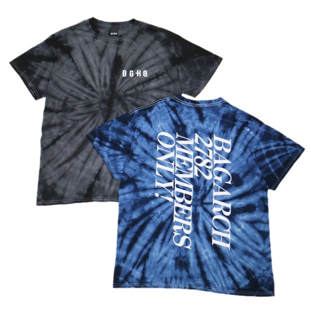 BAGARCH バガーチ Short Sleeve T-shirt S/S TEE 2019 タイダイ染め