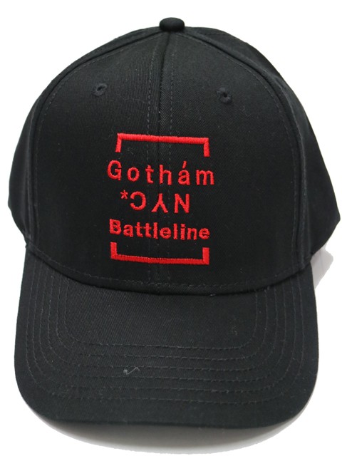 BATTLELINE バトルライン GOTHAM NYC ゴッサムニューヨーク 6PANEL CAP 帽子 Battle line x GOTHAMNYC COLLABO CAP ストリートファッション ストリート系｜battleline-web｜02