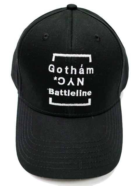 BATTLELINE バトルライン GOTHAM NYC ゴッサムニューヨーク 6PANEL CAP 帽子 Battle line x GOTHAMNYC COLLABO CAP ストリートファッション ストリート系｜battleline-web｜03