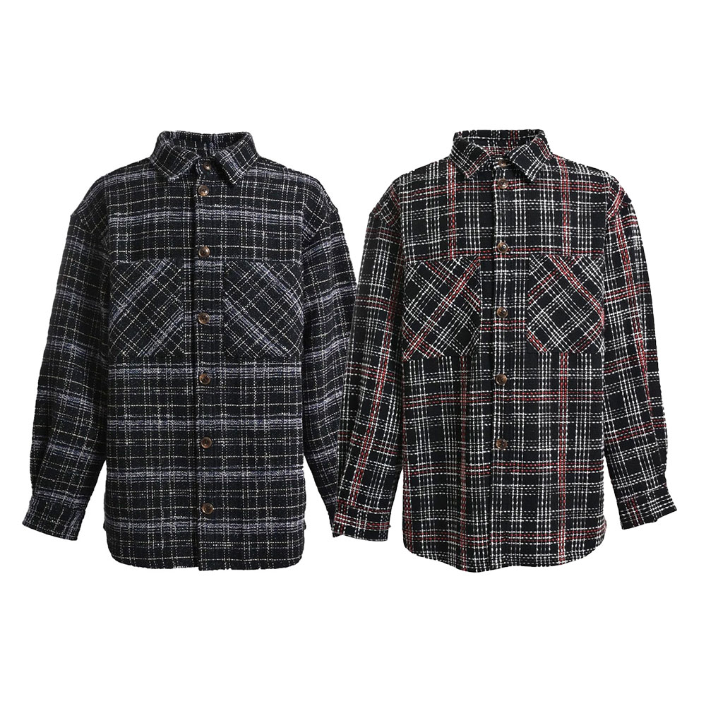 BREATH ブレス TWEED CHECK SHIRT JACKET BR23AW-S2001 シャツ BREATH ブレス TWEED CHECK SHIRT JACKET BR23AW-S2001 シャツ