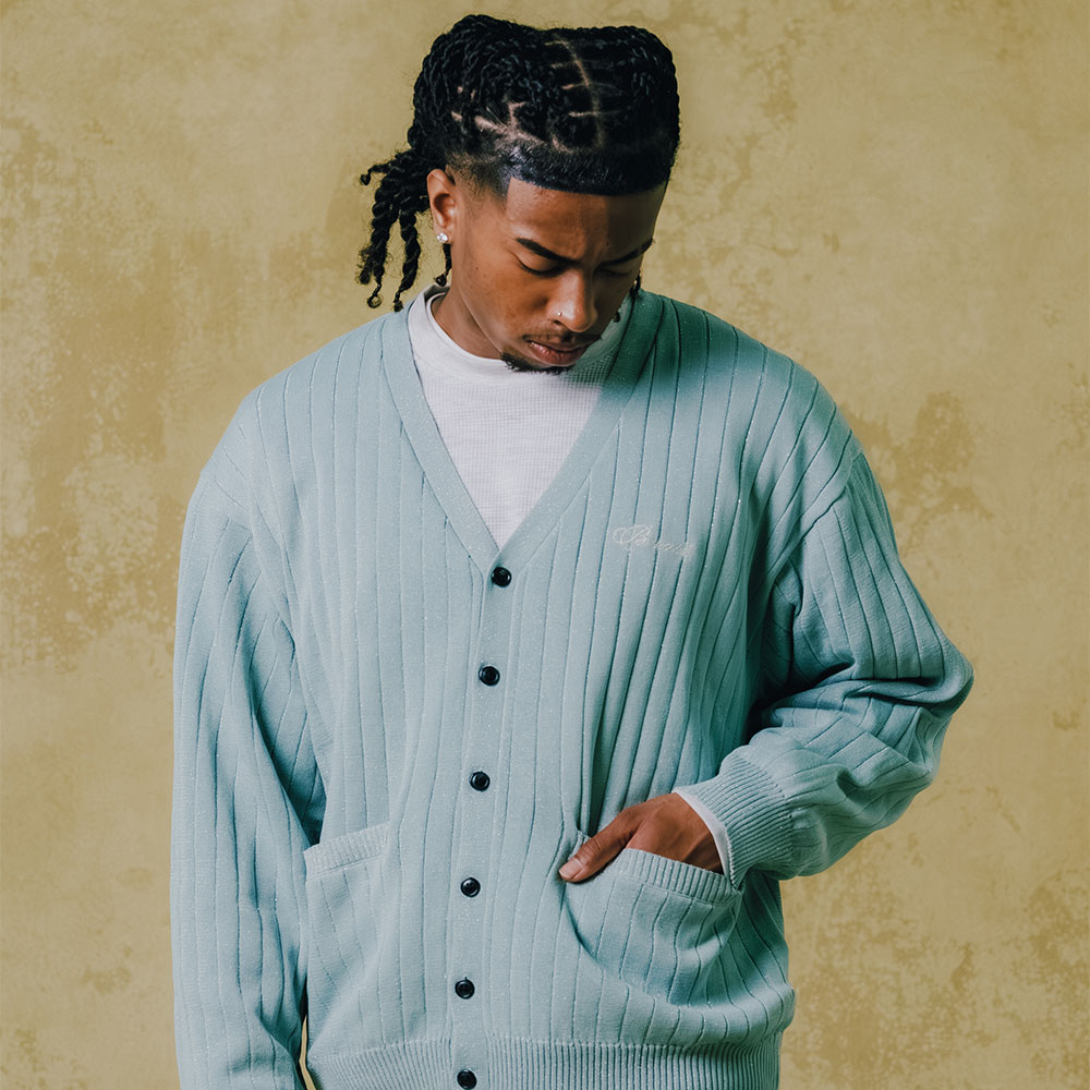 BREATH ブレス SCRIPT LOGO KNIT CARDIGAN BR26SS-N3001 ニット