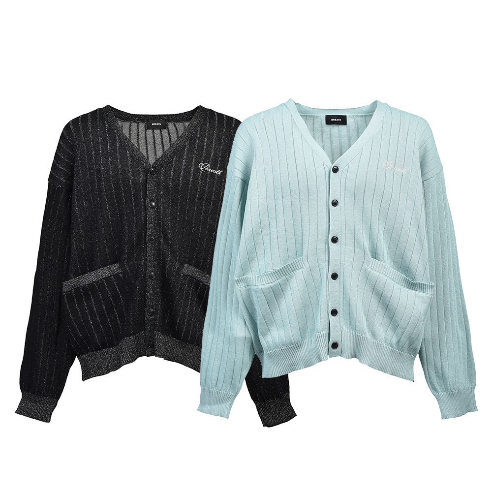 BREATH ブレス SCRIPT LOGO KNIT CARDIGAN BR26SS-N3001 ニット